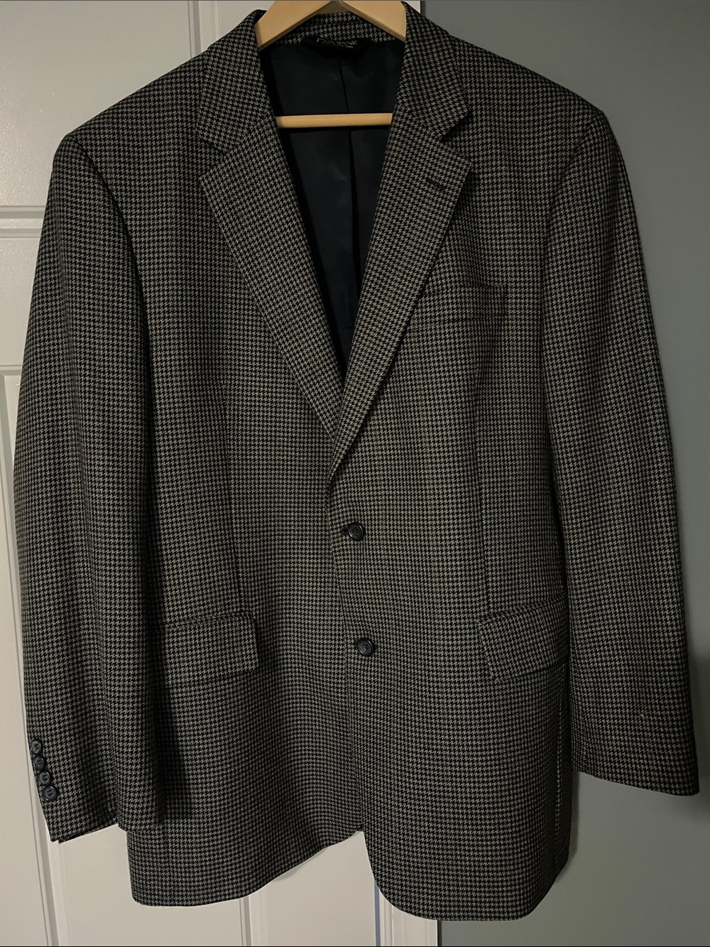 Jos. A. Bank multi color wool Houndstooth Sport Coat